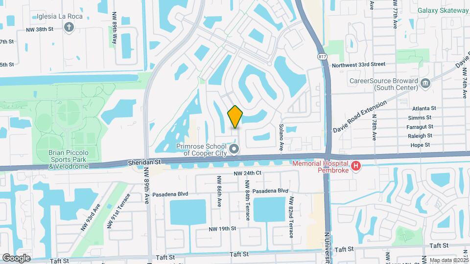 2735 NW 84th Terrace Map and Location Details