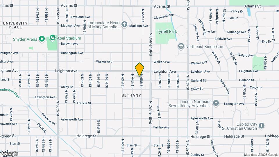 2201 N 65th St Map and Location Details