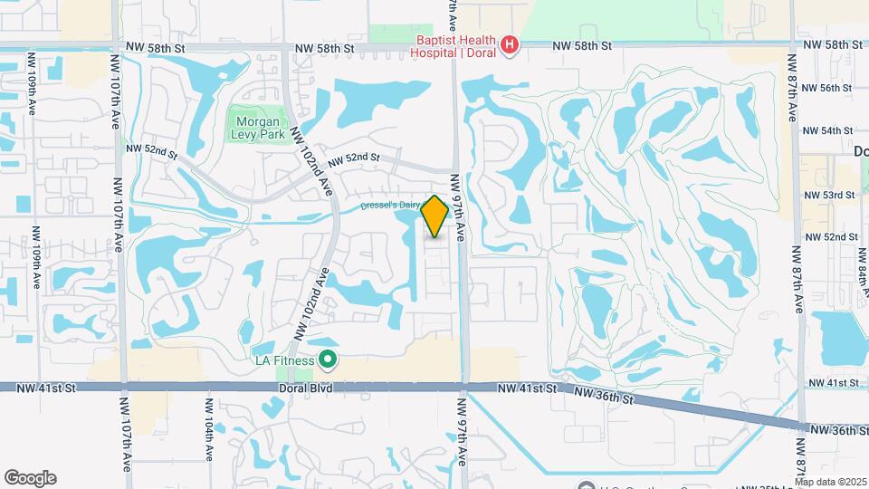 9759 NW 48th Terrace Map and Location Details