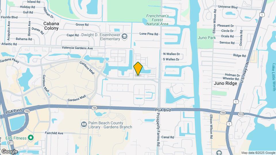 2562 Gardens Pkwy Map and Location Details