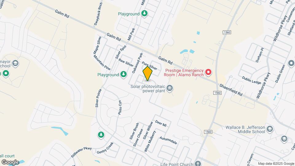 11905 Fieldcrest Run Map and Location Details
