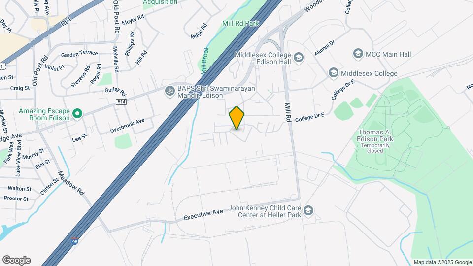 281 College Dr, Unit 281 Map and Location Details