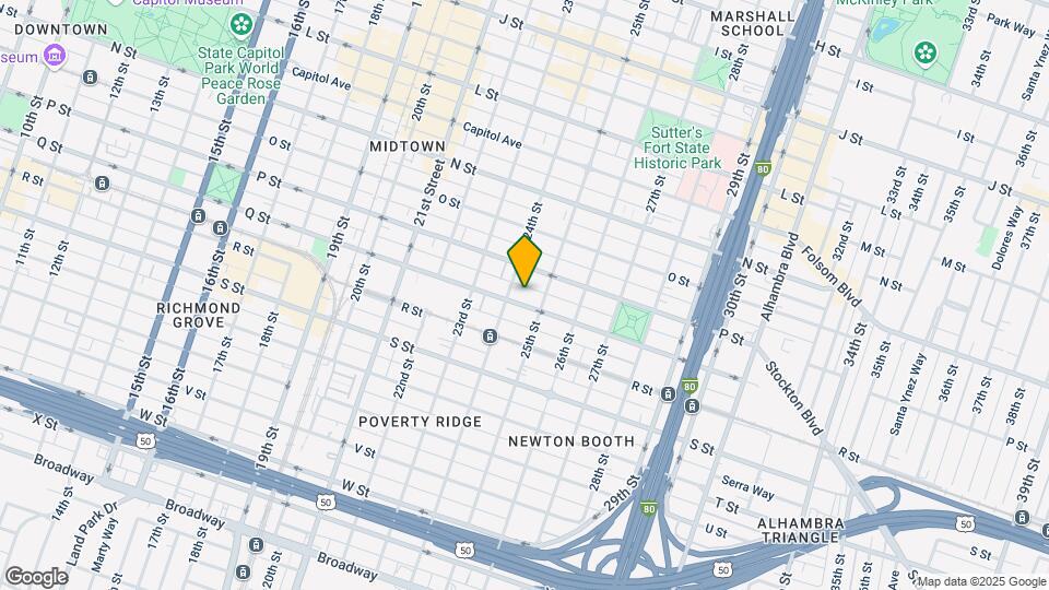 2409 Q St Map and Location Details