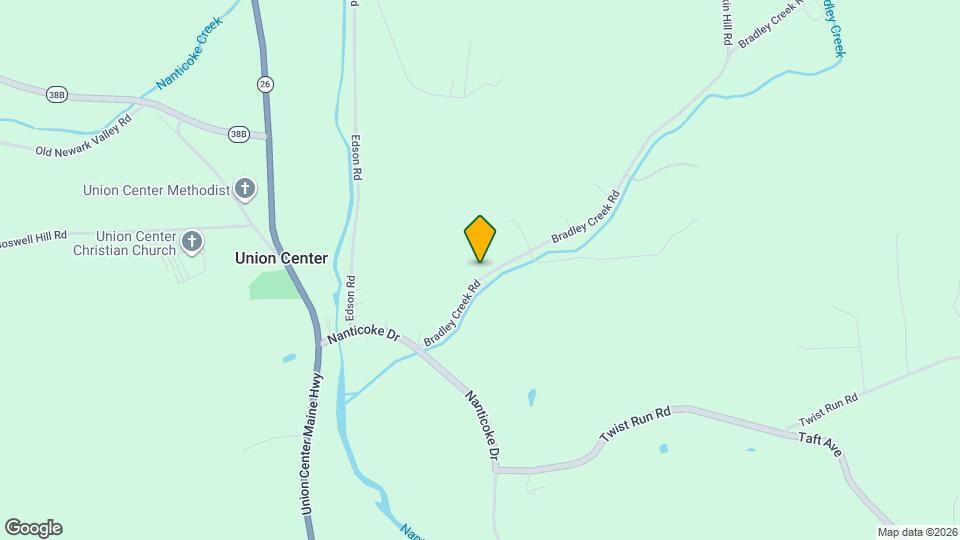 1945 Bradley Creek Rd Map and Location Details