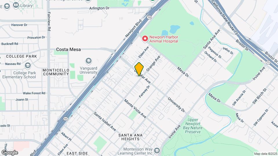 2585-2589 Orange Ave Mapa y Detalles de la Ubicación