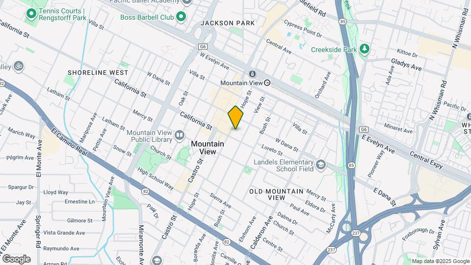 375 Hope St Mapa y Detalles de la Ubicación