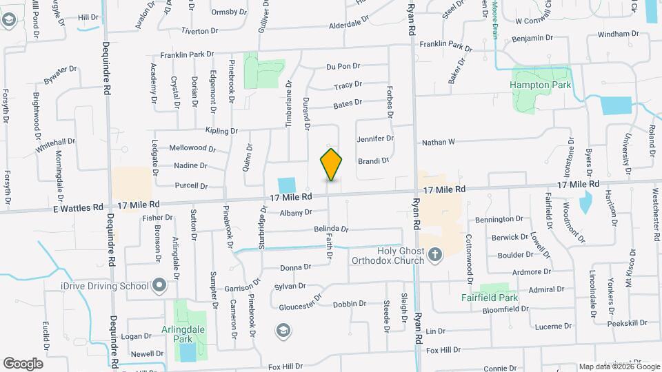 39024 Faith Dr Map and Location Details