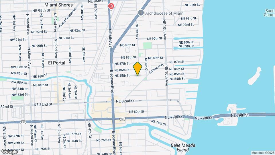 794 NE 85th St Map and Location Details