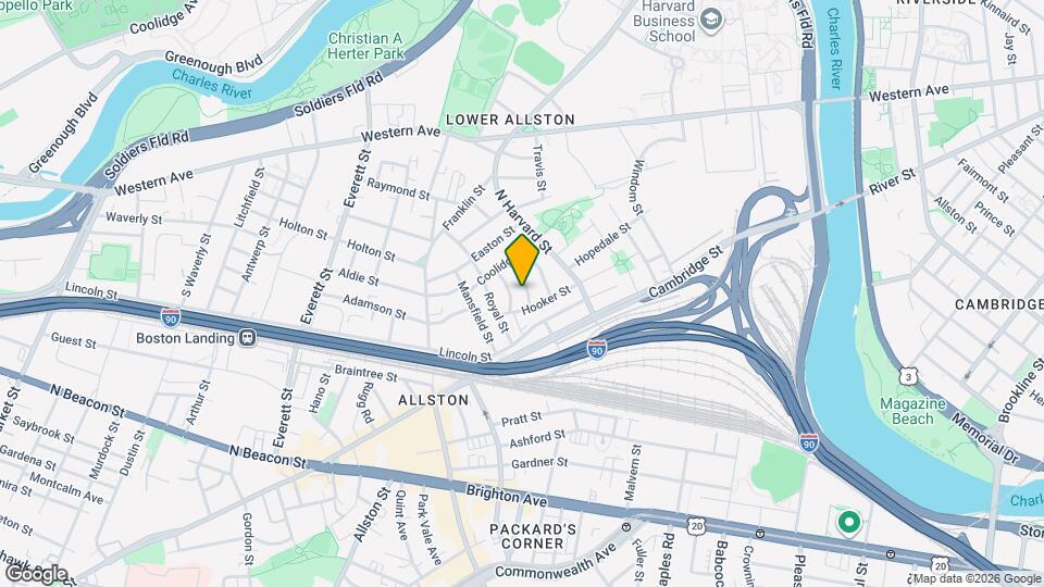 8 Arden St, Unit 2 Mapa y Detalles de la Ubicación