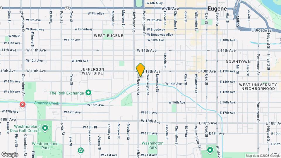 1367 Jefferson St Map and Location Details