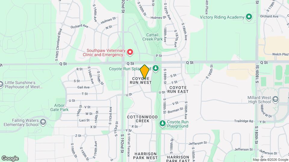 5417 S 190th St Map and Location Details