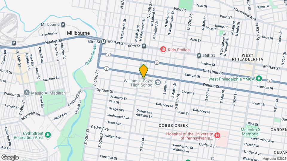 5935-5953 Chancellor St Map and Location Details
