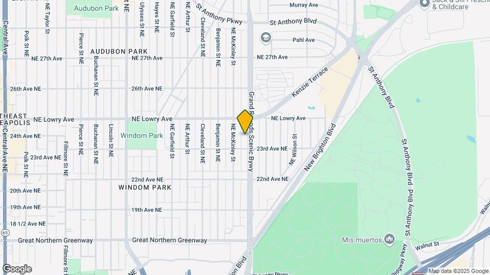 2322 NE Stinson Pkwy Map and Location Details