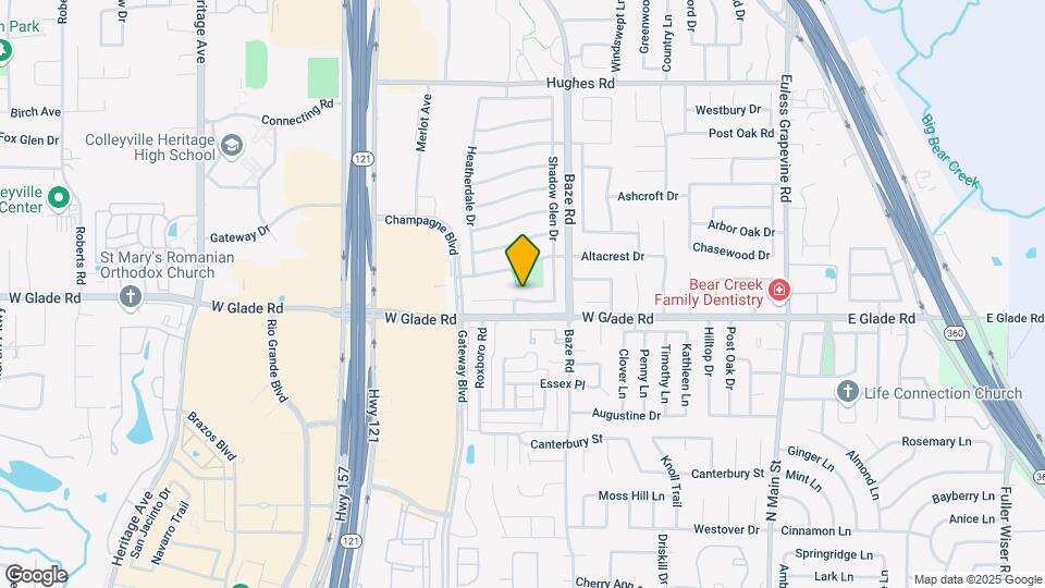 1820 Glen Wood Dr Map and Location Details