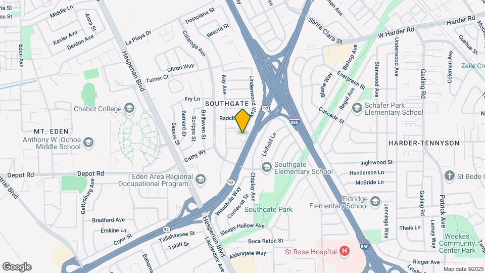 1256 Stanhope Ln Mapa y Detalles de la Ubicación