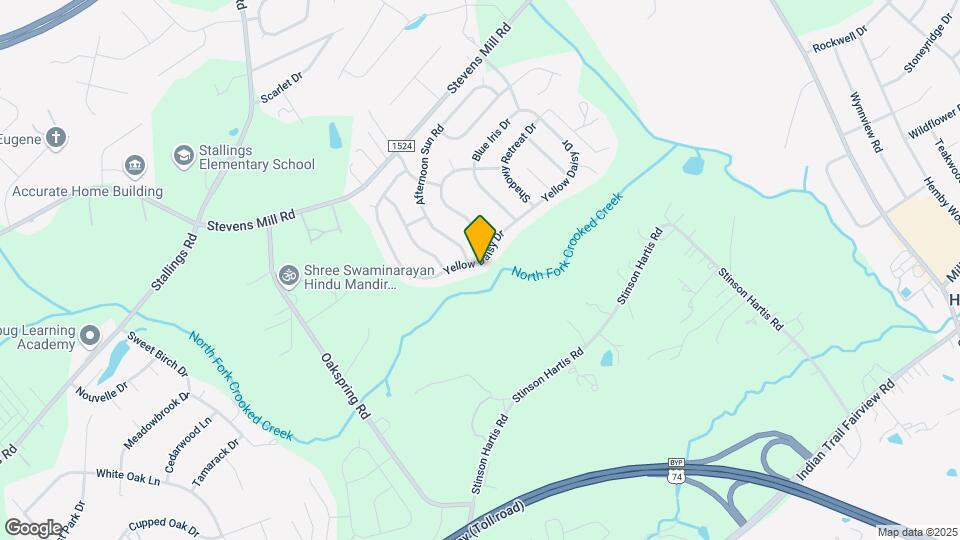 1615 Yellow Daisy Dr Map and Location Details
