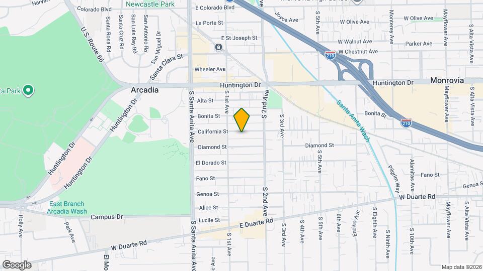 126 California St, Unit Apt. C Map and Location Details