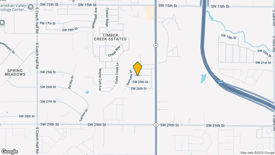 11500 SW 25th Terrace Map and Location Details