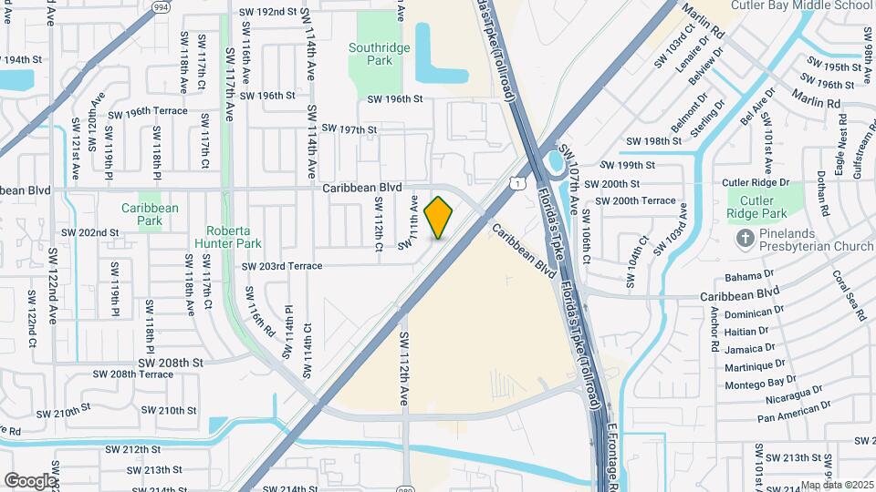 20285 SW 110th Ct Map and Location Details