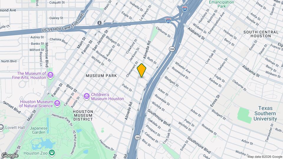 1912 Arbor St, Unit Unit 3 Map and Location Details