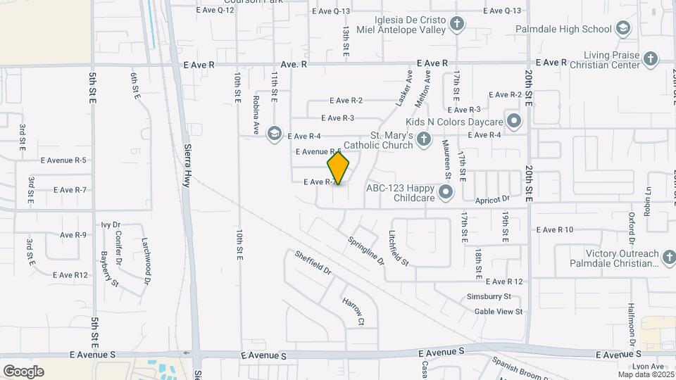 37632 13th St E Map and Location Details