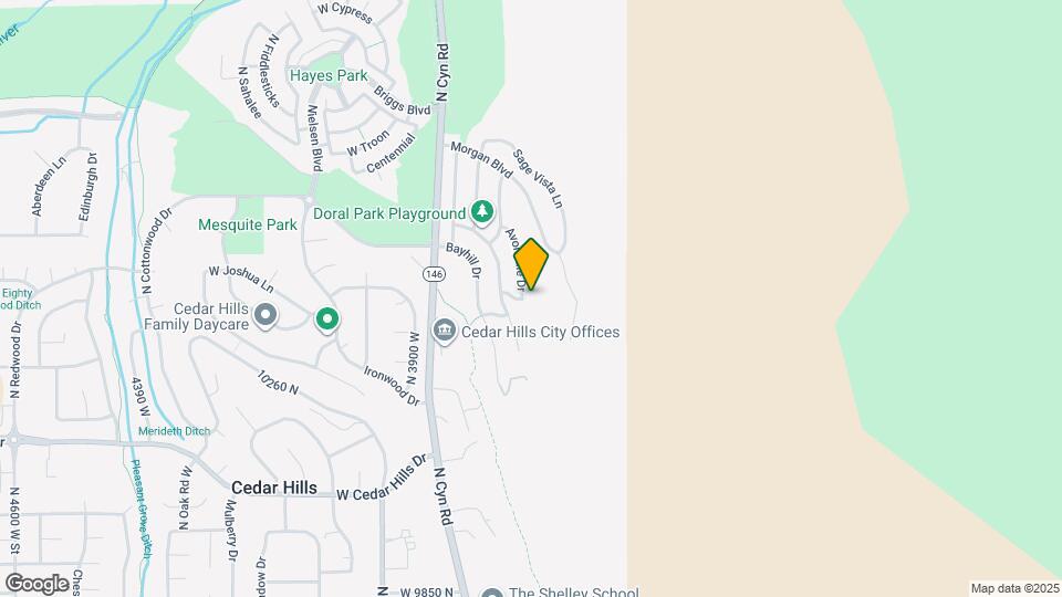 10326 Avondale Dr Map and Location Details