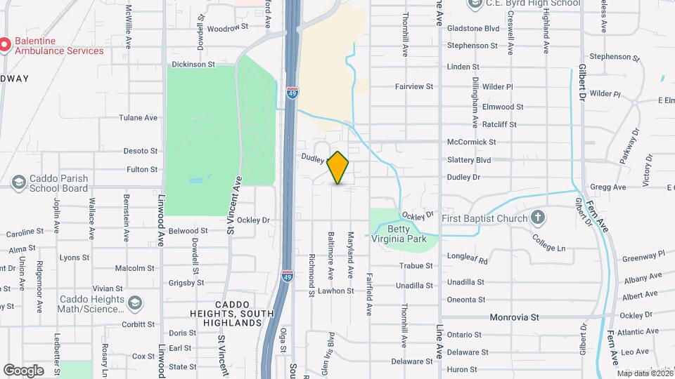 3805 Baltimore Ave Map and Location Details