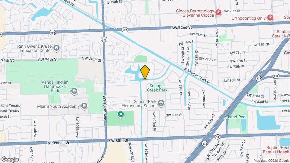 8008 SW 103rd Ave Map and Location Details