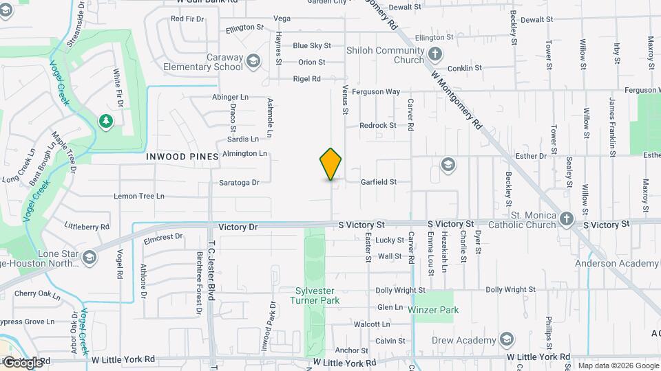 7935 Sunnyhill St Map and Location Details