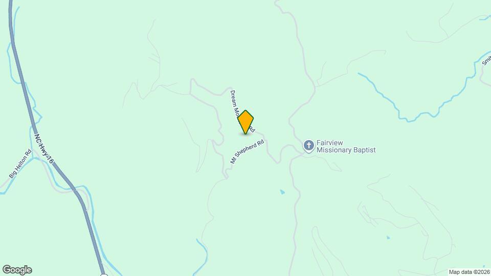 169 Dream Mountain Rd Map and Location Details