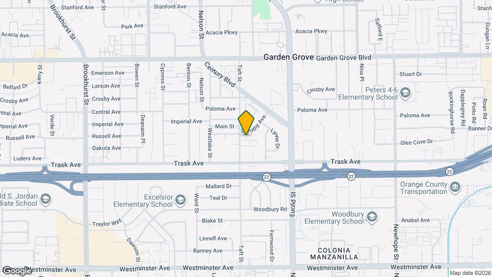 13388 Taft St Map and Location Details