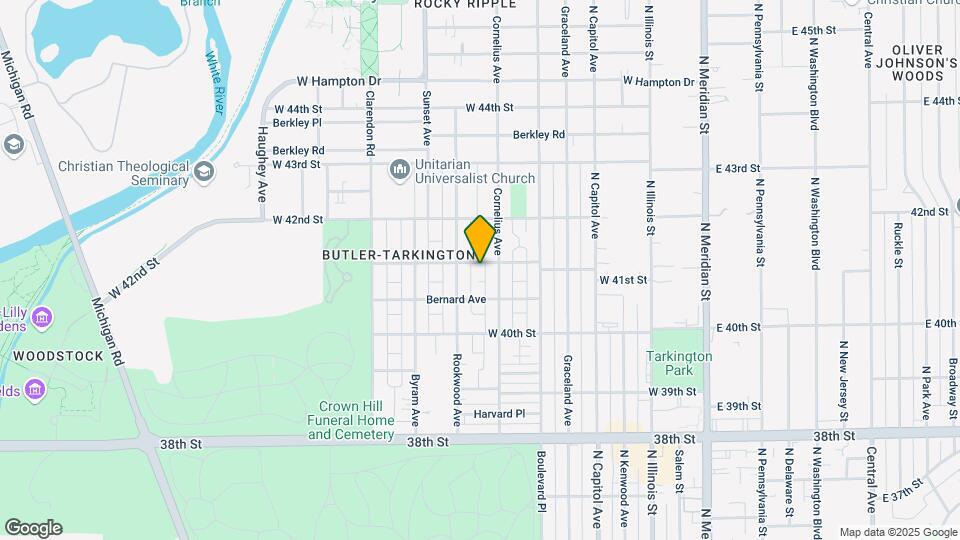 417 W 41st St Map and Location Details