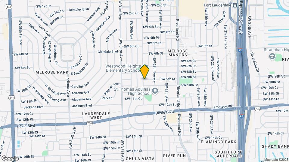2890 SW 9th St Map and Location Details