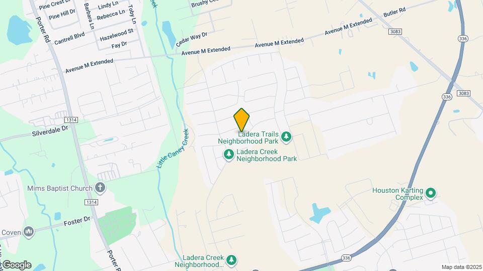 2701 Sagedale Dr Map and Location Details