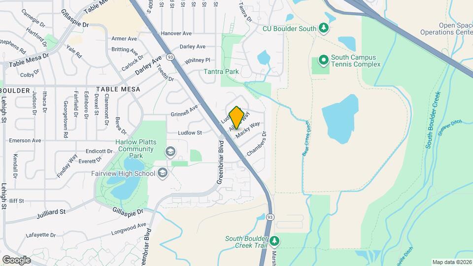 4605 Macky Way Map and Location Details