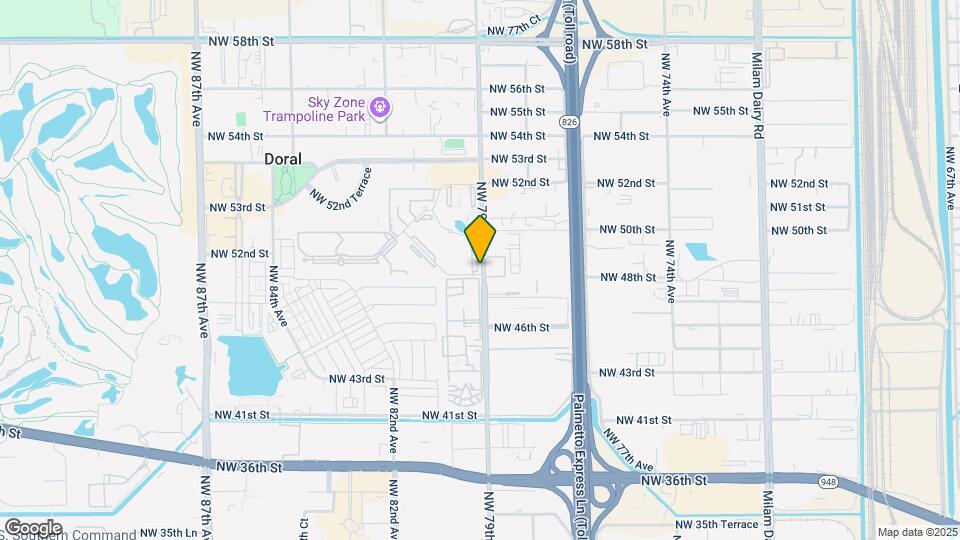 4910 NW 79th Ave Map and Location Details