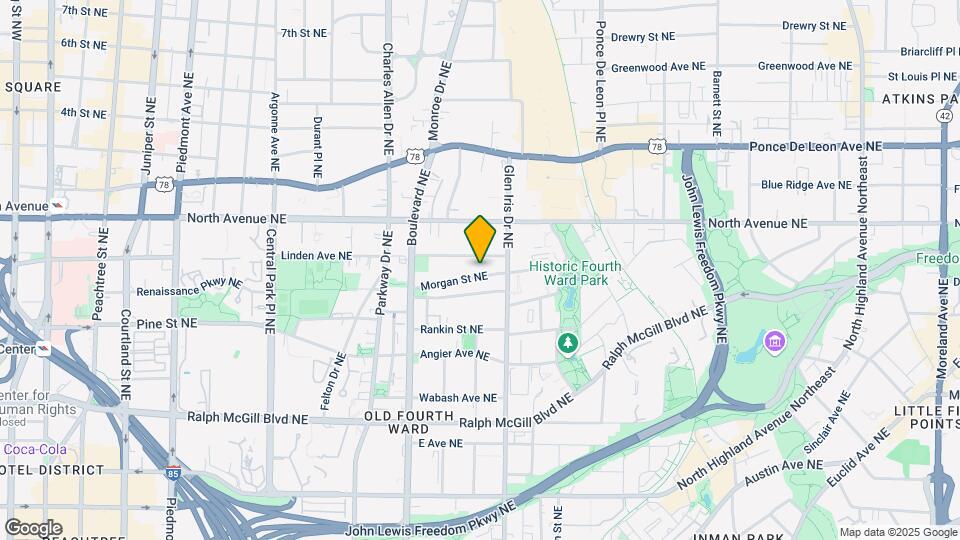 560 Morgan St NE Map and Location Details