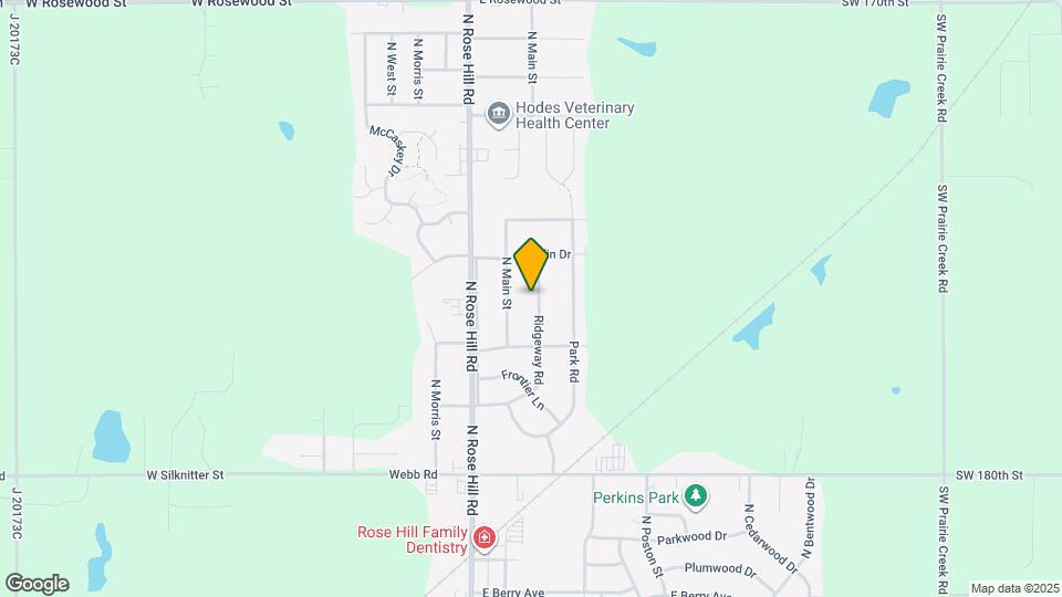 621 Ridgeway Rd Map and Location Details