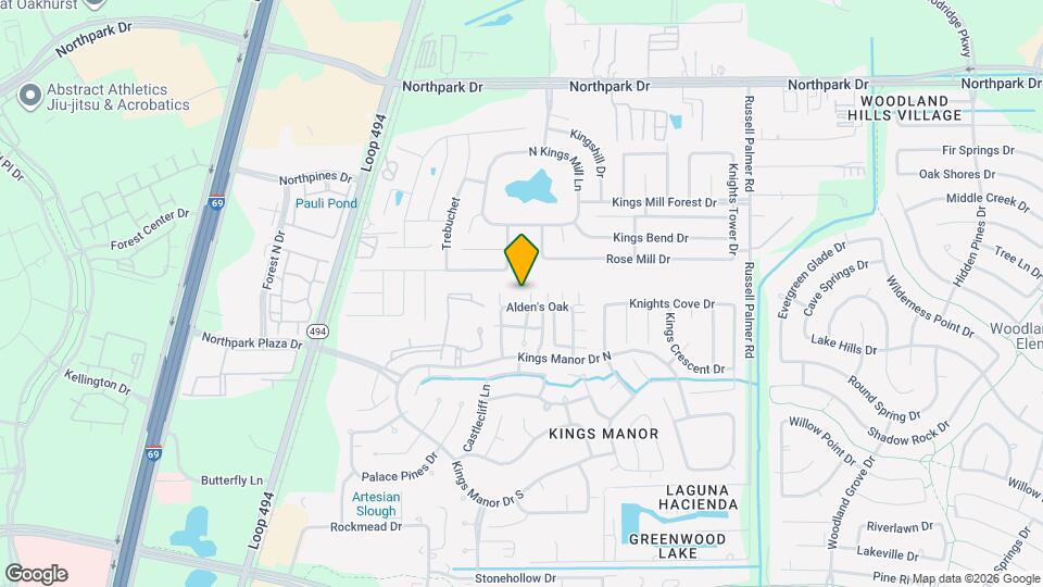 21016 Alden's Oak Map and Location Details