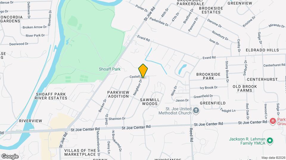 6328 Neighbor Dr Mapa y Detalles de la Ubicación