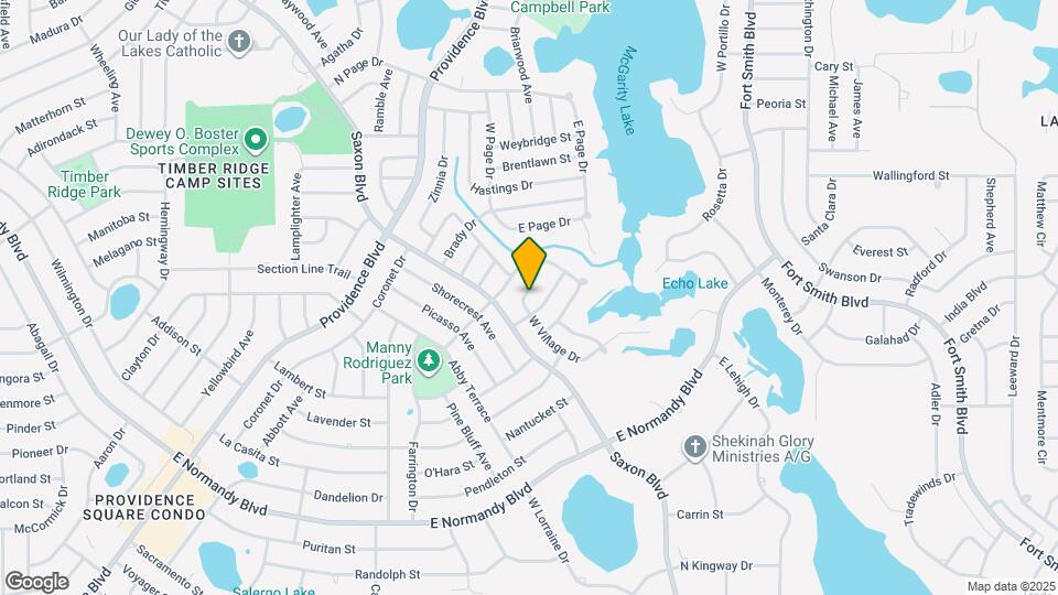 943 N Village Dr Map and Location Details