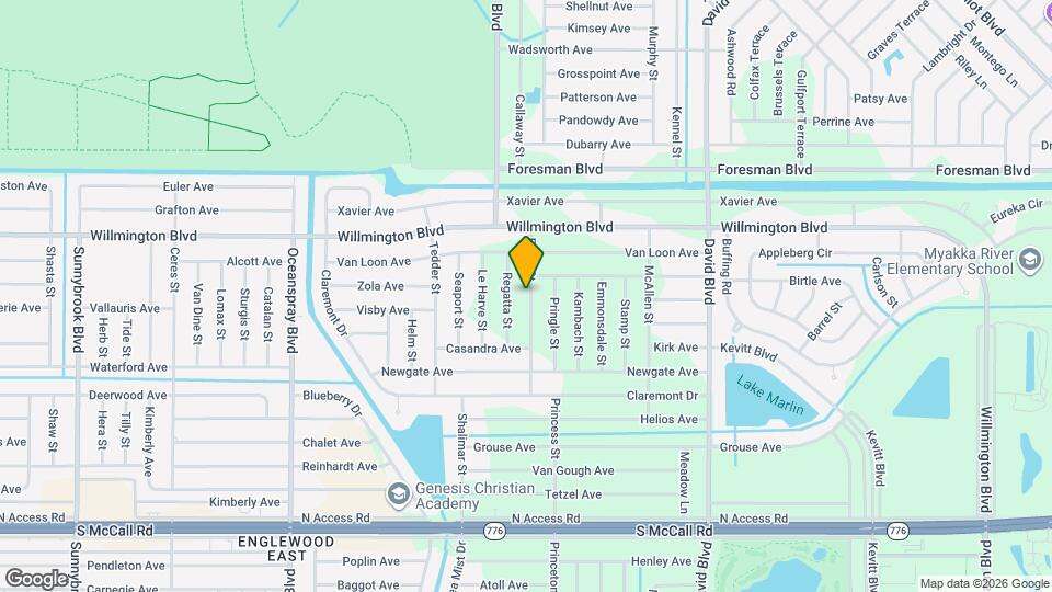 6161 Feise St Map and Location Details