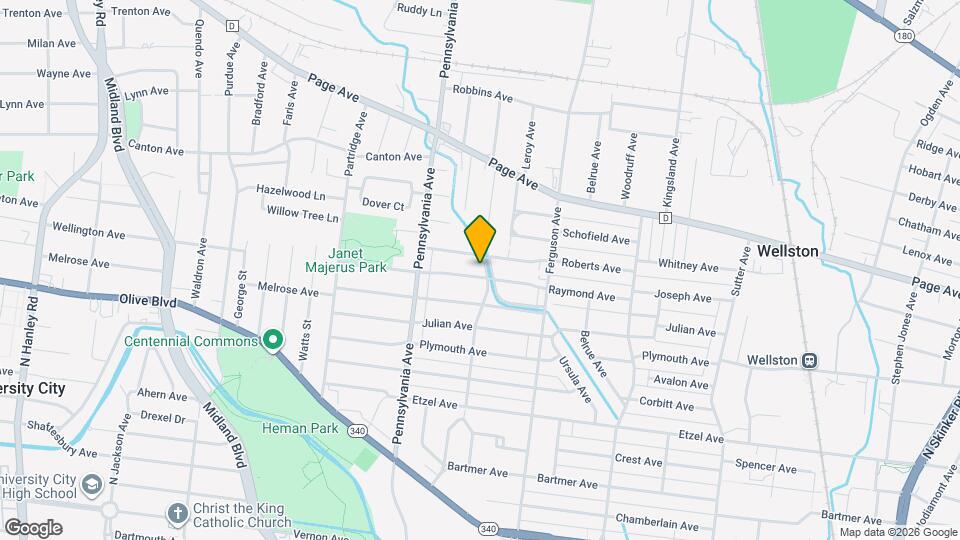 6905 Raymond Ave Map and Location Details