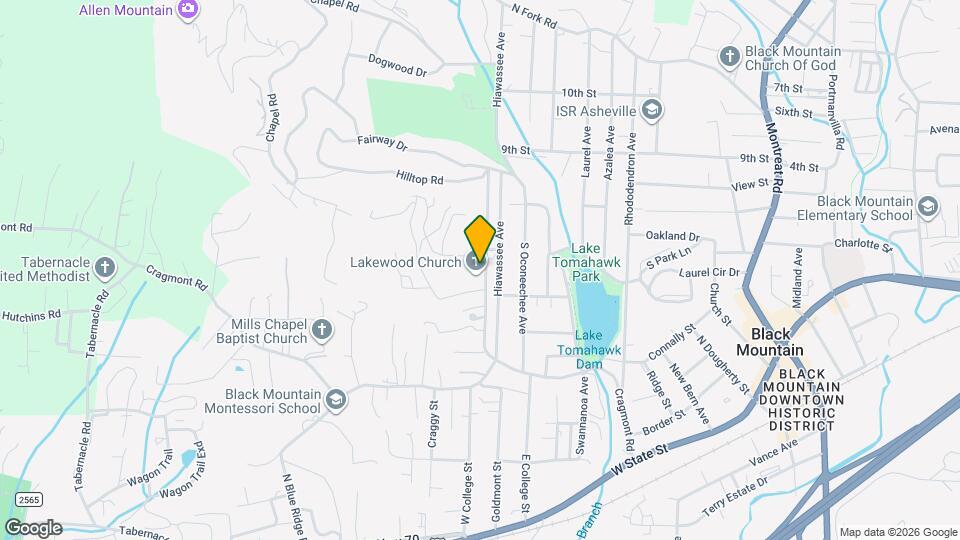 513 Hiawassee Ave Map and Location Details