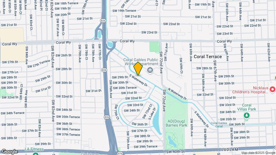 7385 S Waterway Dr Map and Location Details