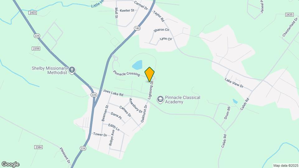 104 Lightning Dr Map and Location Details