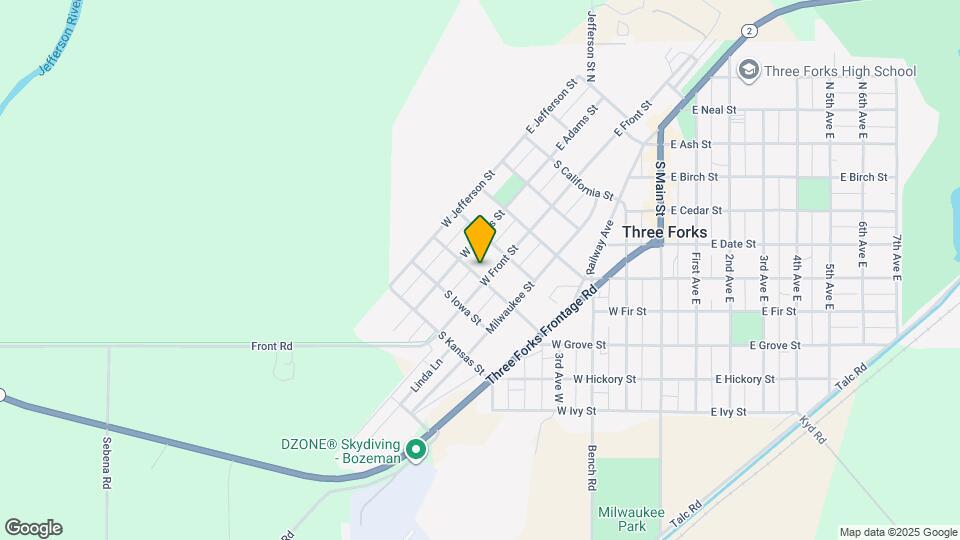 324 W Front St Mapa y Detalles de la Ubicación