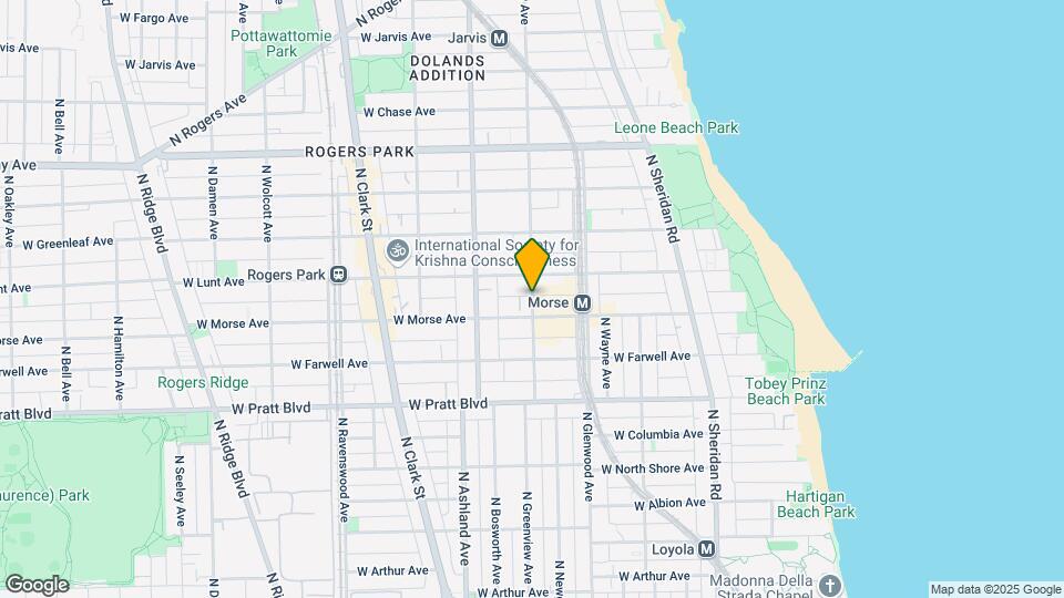 6945 N Paulina St, Unit 3 Map and Location Details