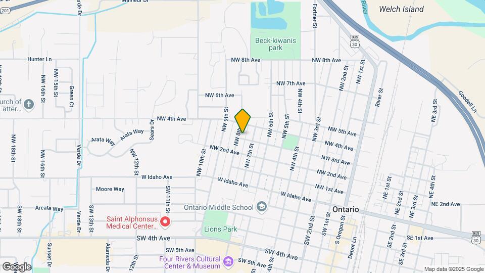 789 NW 3rd Ave Map and Location Details