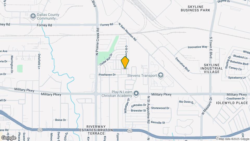 3811 O B Crowe Dr Map and Location Details